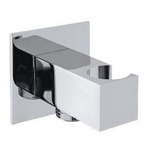 SAPHO - Držák sprchy hranatý, pevný, s vyústěním, chrom SG303 vyobraziť