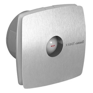 CATA - X-MART 10 koupelnový ventilátor axiální, 15W, potrubí 100, nerez mat 01040000 vyobraziť