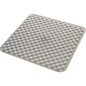 Gedy - GEO podložka do sprchového koutu 53x53cm s protiskluzem, kaučuk, béžová 97535303 vyobraziť