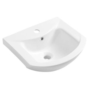 AQUALINE AQUALINE - ZERO 45 keramické umyvadlo nábytkové 45, 5x40cm, bílá 6045 vyobraziť