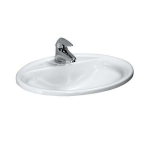 Laufen - Pro Zápustné umývadlo, 56x44 cm, 1 otvor na batériu, biela H8139510001041 vyobraziť