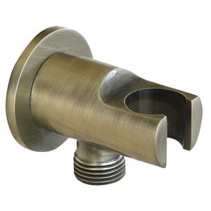 SAPHO - Držák sprchy kulatý, pevný, s vyústěním, bronz 981M6 vyobraziť