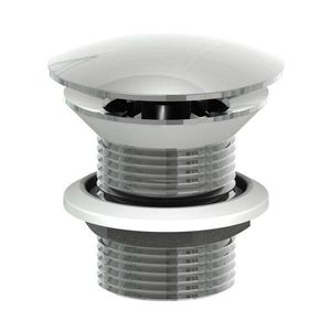 SAPHO - MINIMAL umyvadlová výpust 5/4“, neuzavíratelná, velká krytka, tl.30-60, nerez mat MI056 vyobraziť
