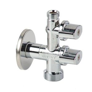 ARCO kombinovaný pračkový ventil s odbočkou 1/2"x3/4"x3/8", anticalc, chrom COMB5MAC vyobraziť