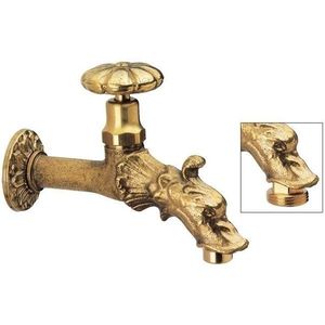 SAPHO - Retro zahradní ventil s rozetou, bronz CH123 vyobraziť
