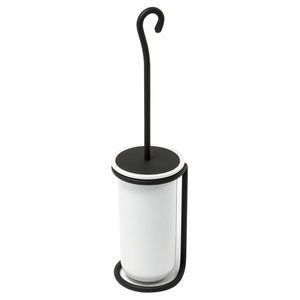 SAPHO - REBECCA WC štětka na postavení, keramika, černá mat CC010 vyobraziť