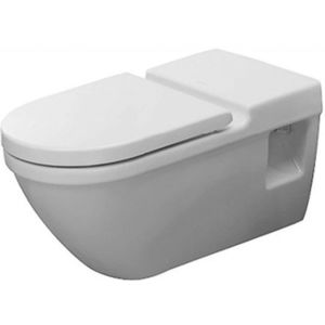 DURAVIT - Starck 3 Závesné WC, bezbariérové, biela 2203090000 vyobraziť