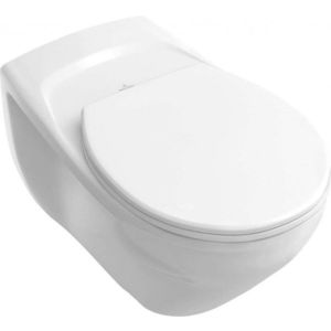 VILLEROY & BOCH - O.novo WC sedadlo s poklopom, biele – sedadlo 88236101 vyobraziť