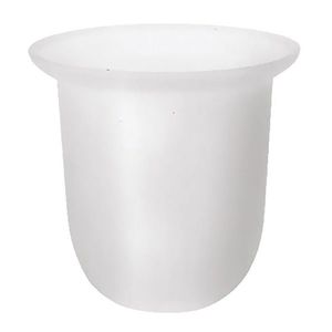 SAPHO - Miska na WC štětku pro X-ROUND/X-SQUARE/X-STEEL/INSIA/LARISSA, mléčné sklo NDX310 vyobraziť