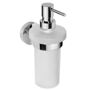 SAPHO - X-ROUND dávkovač mýdla 230ml, mléčné sklo, chrom XR101 vyobraziť
