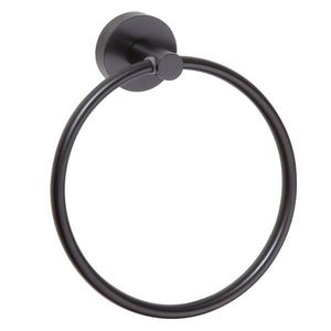 SAPHO - X-ROUND BLACK držák ručníků kruh, černá mat XR411B vyobraziť