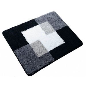 RIDDER - COINS předložka 55x50cm s protiskluzem, polyester, šedá 7103807 vyobraziť
