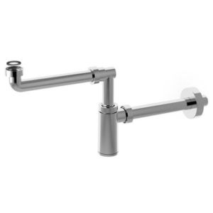 BONOMINI - KING umyvadlový sifon šetřící místo, 5/4" odpad 32 ABS/chrom 0595SP25K7 vyobraziť