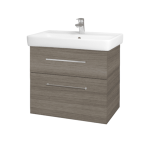 Dreja - Kúpeľňová skrinka Q MAX SZZ2 70 - D03 Cafe / Úchytka T04 / D03 Cafe 68458E vyobraziť