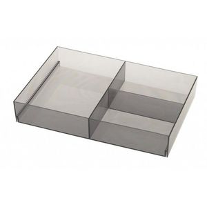 SAPHO - Organizér do zásuvky, 202x50x302 plast, kouřová 909 vyobraziť