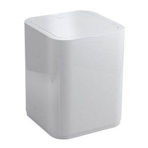 Gedy Gedy - SEVENTY odpadkový koš výklopný, 8l, plast ABS, bílá 630922 vyobraziť