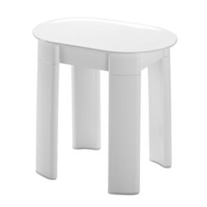 Gedy - TETRA koupelnová stolička 42x41x27cm, bílá 2872 vyobraziť