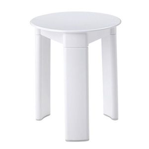 Gedy - TRIO koupelnová stolička, průměr 33x40cm, bílá 2072 vyobraziť