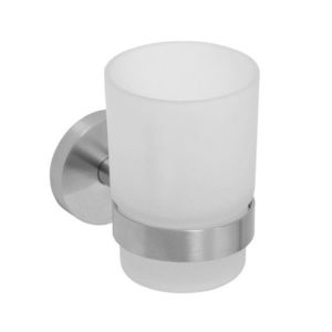 SAPHO - X-STEEL sklenka, mléčné sklo, nerez mat XS900 vyobraziť