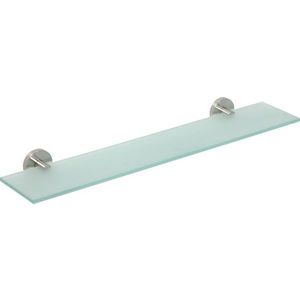 SAPHO - X-STEEL skleněná polička 600, nerez mat XS601 vyobraziť