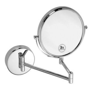 SAPHO - X-ROUND kosmetické zrcátko závěsné, Ø 200, oboustranné, chrom XR006 vyobraziť