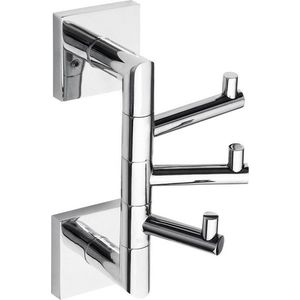 SAPHO - X-SQUARE trojháček otočný, chrom XQ204 vyobraziť
