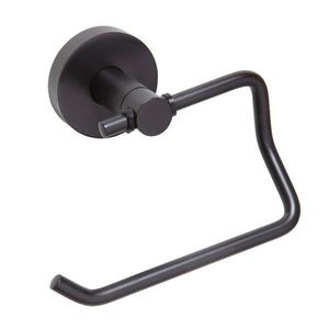 SAPHO - X-ROUND BLACK držák toaletního papíru, černá mat XR704B vyobraziť