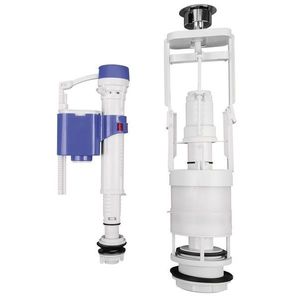 SAPHO - Splachovací souprava s DUAL tlačítkem, spodní napouštění 1/2", chrom SSUV12 vyobraziť