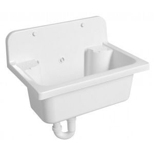 AQUALINE - Závěsná výlevka 55x37cm, plast, bílá PI5052 vyobraziť