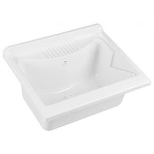 AQUALINE - Výlevka na skříňku 60x50cm, plast bílá PI6050 vyobraziť