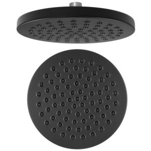 AQUALINE - Hlavová sprcha, průměr 200, ABS/černá mat SC120 vyobraziť