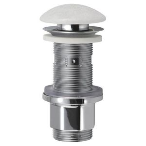 SAPHO - BLOK umyvadlová výpust 5/4“, click-clack, zátka leštěný bílý mramor 2401-921 vyobraziť