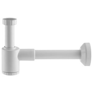 Bruckner - CRONO umyvadlový sifon 5/4", DN32, bílá 151.108.0 vyobraziť