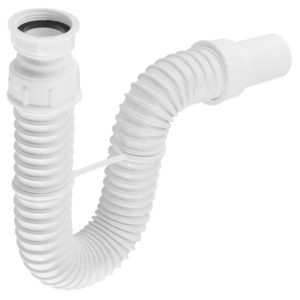 Bruckner - FLEXY umyvadlový sifon 5/4", DN40, bílá 151.123.0 vyobraziť