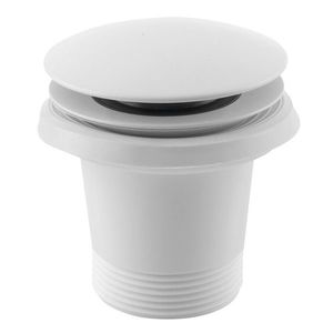 POLYSAN - Vanová výpust 6/4", click-clack, bílá mat 71704W vyobraziť