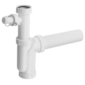 Bruckner - Dřezový sifon s odbočkou 6/4", DN50, bílá 155.116.0 vyobraziť
