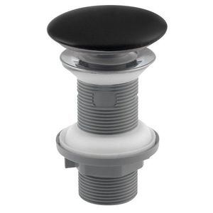 ISVEA - Umyvadlová výpust 5/4“, click-clack, keramická zátka, 20-70, černá mat 38TP0163I vyobraziť