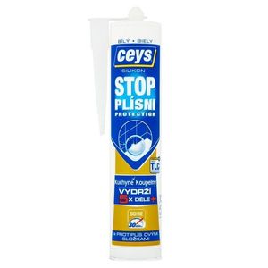 SAPHO - STOP PLÍSNI, sanitární silikon, 280ml, bílá 42505540 vyobraziť