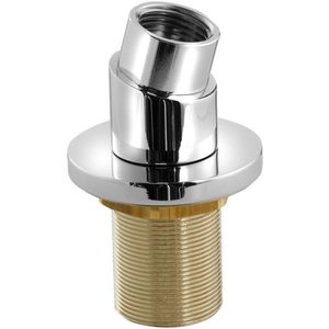 SAPHO - Sprchová průchodka na okraj vany s mezikusem F1/2"-M15x1, chrom 1205-41 vyobraziť