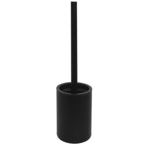 SAPHO - X-ROUND BLACK WC štětka na postavení, černá mat XR306B vyobraziť