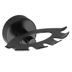 SAPHO - X-ROUND BLACK držák kartáčků, černá mat XR901B vyobraziť