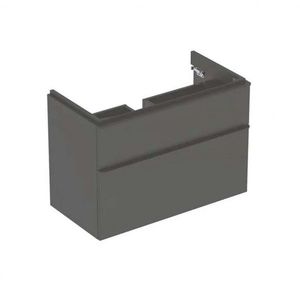 GEBERIT - Smyle Square Umývadlová skrinka, 88x47x62 cm, 2 zásuvky, lávová 500.354.JK.1 vyobraziť