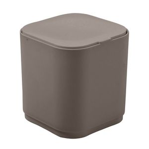 Gedy Gedy - SEVENTY stolní odpadkový koš výklopný, plast ABS, tortora 630852 vyobraziť