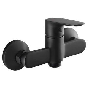 AQUALINE - LOTTA nástěnná dřezová baterie 3/4", bez ramínka, černá mat LT641B vyobraziť