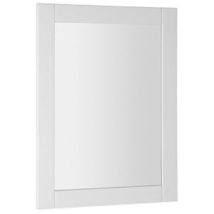 AQUALINE - FAVOLO zrcadlo v rámu 70x90cm, bílá mat FV090 vyobraziť