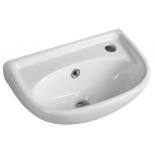 AQUALINE - Keramické umývátko 40x25cm, bílá 4000 vyobraziť