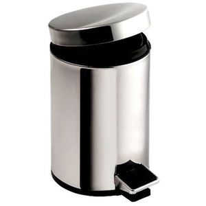 AQUALINE AQUALINE - SIMPLE LINE odpadkový koš kulatý 20l, nerez lesk 27120 vyobraziť
