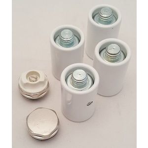 AQUALINE - Set držáků radiátoru BONDI, bílá NDDC40XT vyobraziť