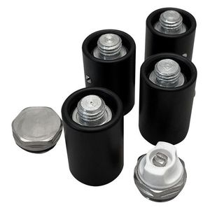 AQUALINE - Set držáků radiátoru POSEIDON, černá mat NDDT45T vyobraziť