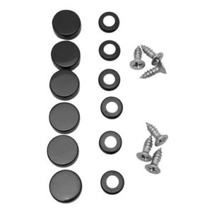 POLYSAN - ALTIS BLACK sada krytek šroubů NDALB06 vyobraziť